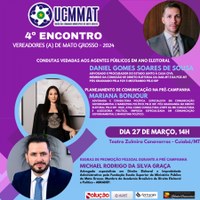  4º ENCONTRO DE VEREADORES (A) DO ESTADO DE MATO GROSSO 